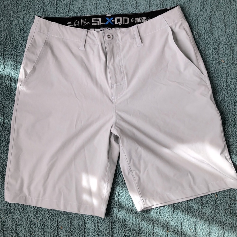 Salt Life SLX-QD vapor stretch shorts